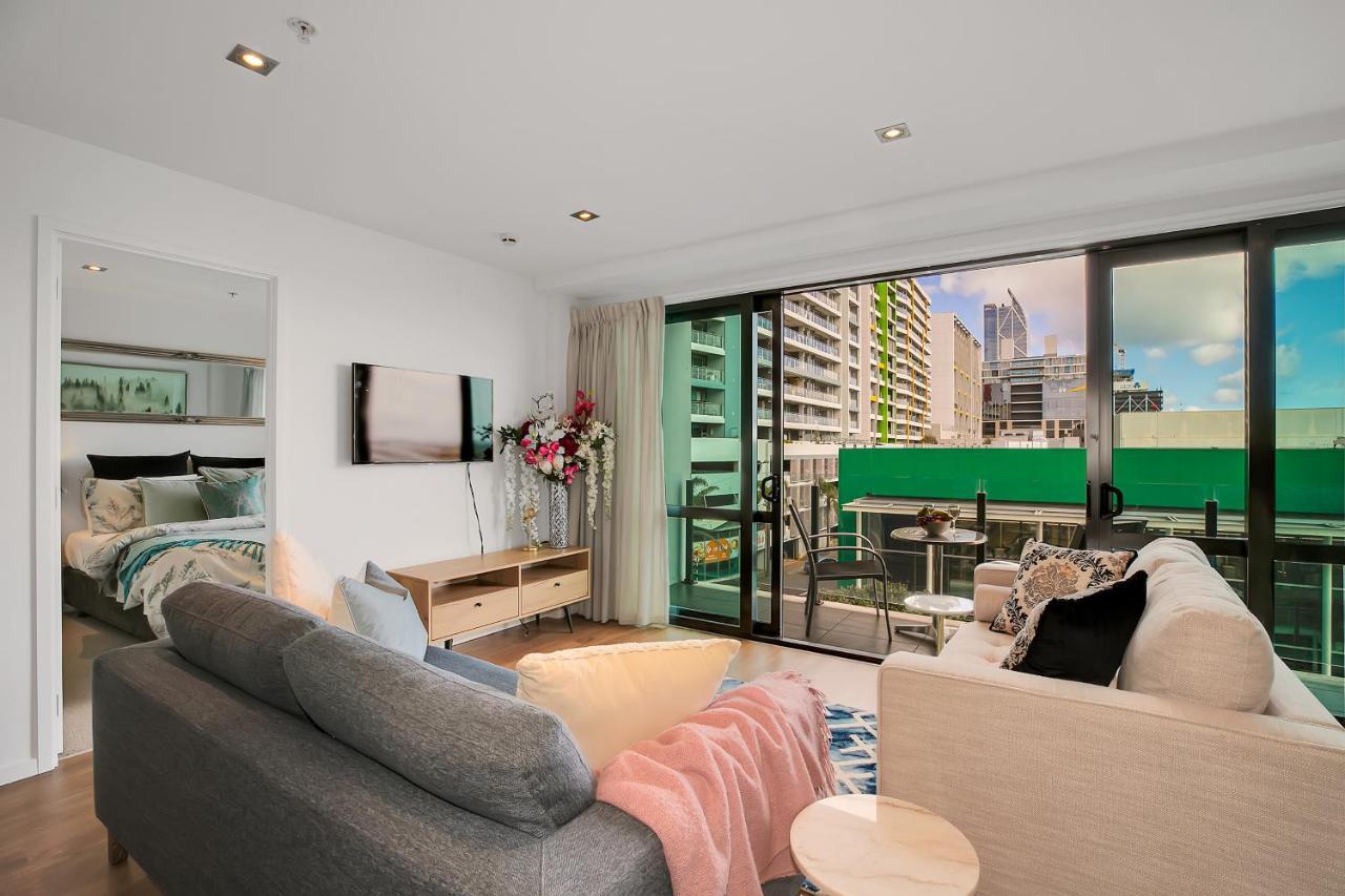Апартаменты Dockside Deluxe + Cp! Окленд Экстерьер фото